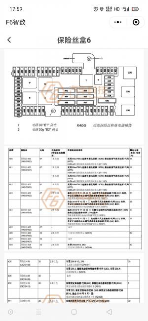 奔驰c200汽油泵保险丝图片