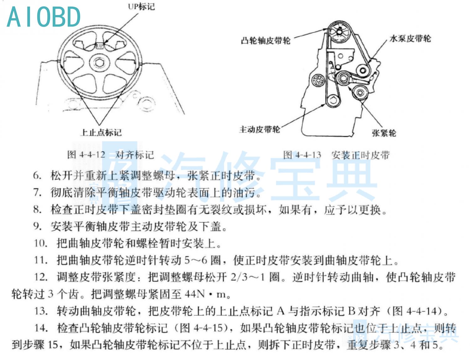 奥德赛皮带安装图图片