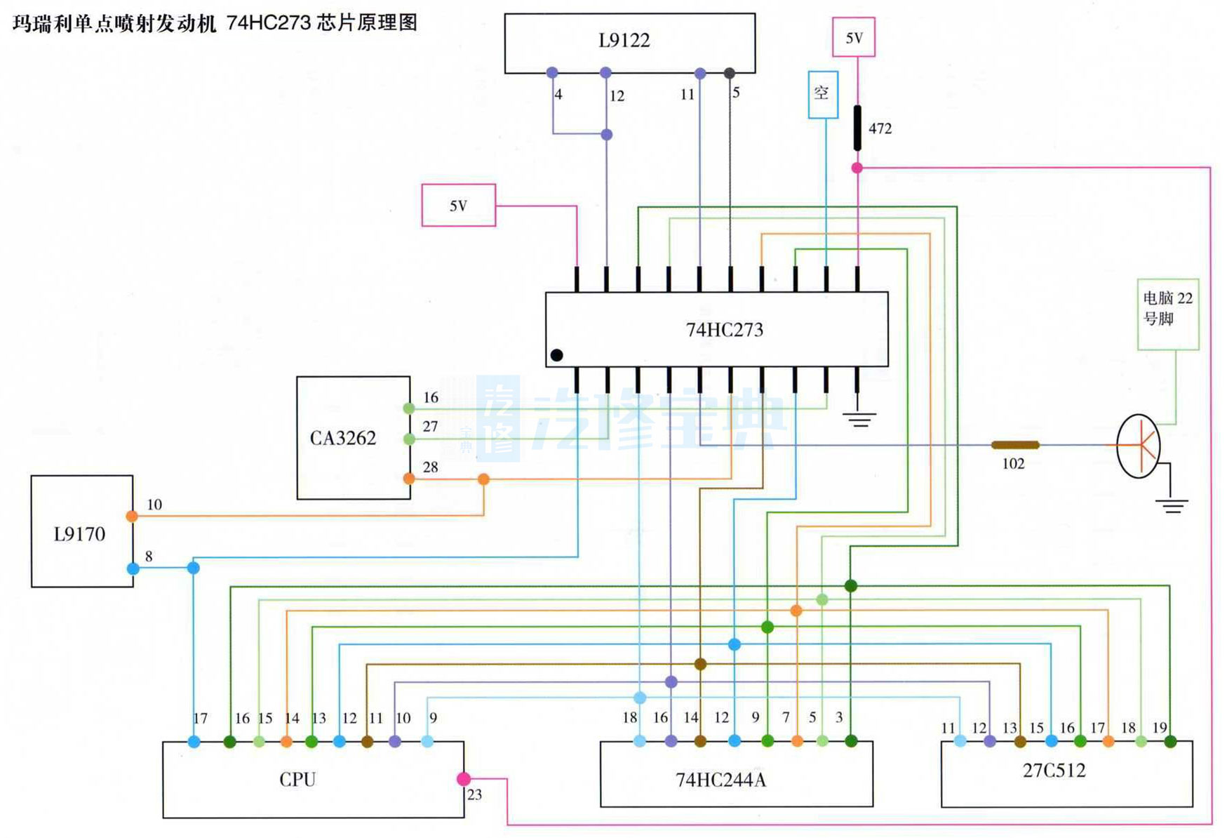 马瑞利单点发动机74HC273芯片原理图.jpg